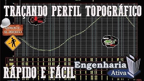 Perfil Topográfico no Autocad e Google Earth Fácil e Rápido