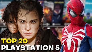 TOP 20 MELHORES JOGOS de PLAYSTATION 5 em 2024