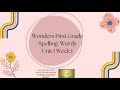 Spelling Words Quiz