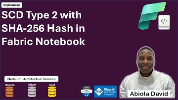 Implement SCD Type 2 with SHA-256 Hash in Fabric Notebook