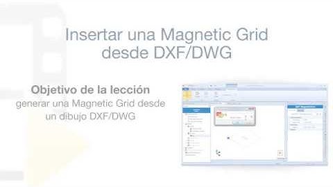 Tutorial de EdiLus - Insertar una Magnetic Grid desde DXF/DWG - ACCA software