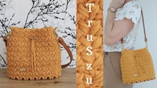 Macrame BAG tutorial DIY / MAKRAMA torebka ala szydełko / Like Crochet Bag Profile