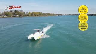 32ft Ocean Express Cat Console