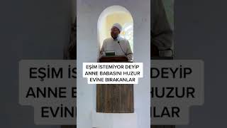 Eşi Istemiyor Diye Anne Babasını Huzur Evine Bırakanlar