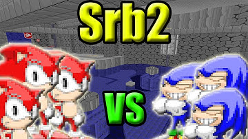 Sonic Robo Blast 2 - MOST INTENSE CTF GAME EVER! (Clutch Rails and Fails)