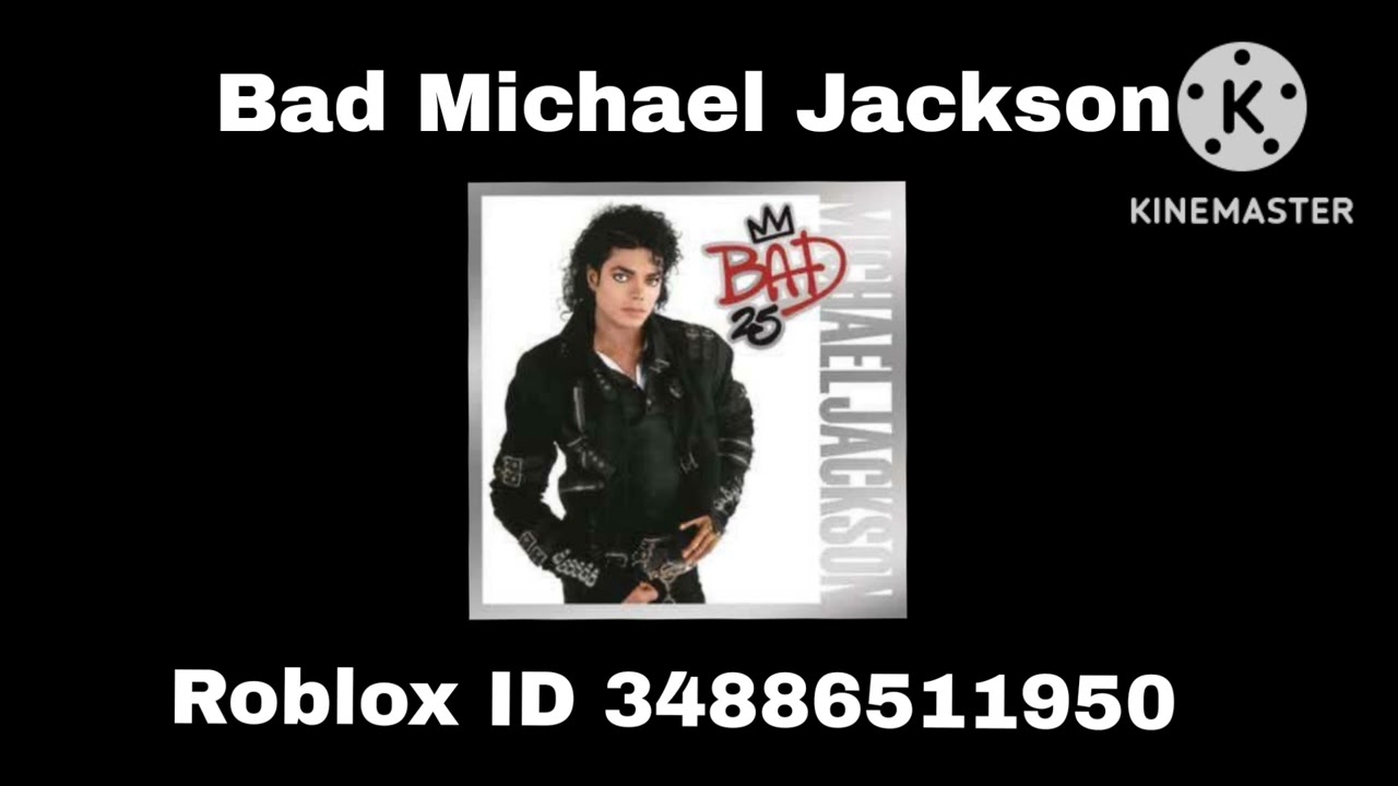Bad Michael Jackson Roblox ID YouTube 