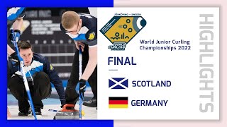 SCOTLAND v GERMANY - Highlights - World Junior Curling Championships 2022