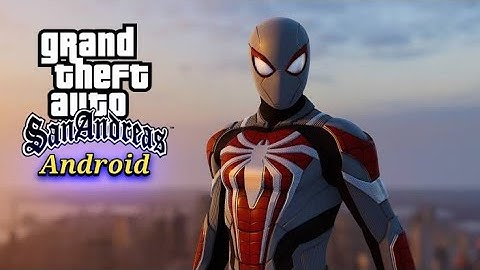 My Spider-Man PS4 Mod Armored Advanced Suit Gameplay - GTA SA Android