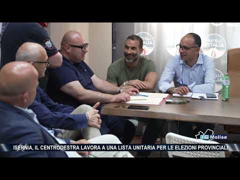 Video Isernia, il centrodestra lavora a una lista unitaria per le elezioni provinciali