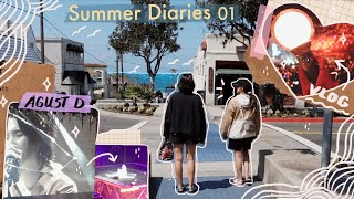 SUGA | Agust D Concert Vlog ARMY-log 아미로그 💜 Summer Diaries 01