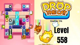Drop The Cat Level 558 Walkthrough Solution 