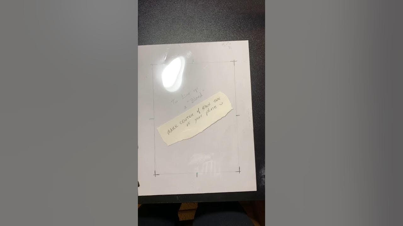 How to Create a “Bleed” No Borders Registration for Printmaking YouTube