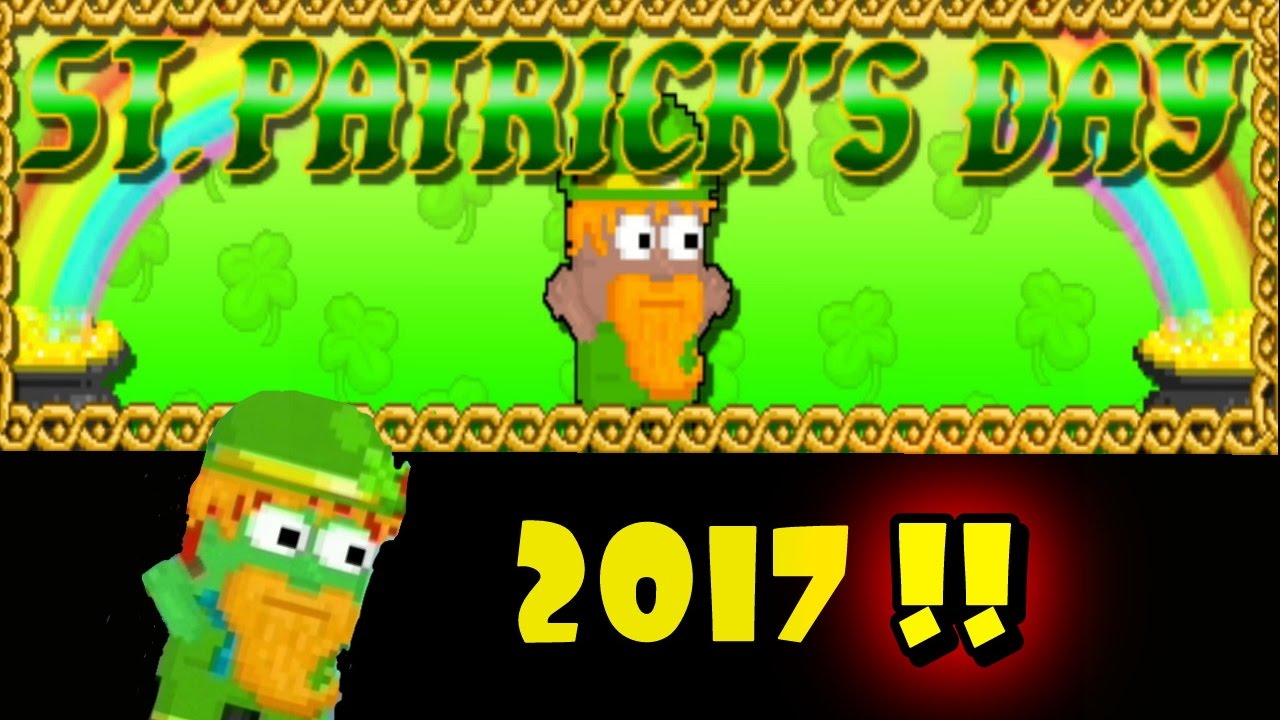 ST.PATRICK'S DAY 2017!! [GROWTOPIA] - YouTube