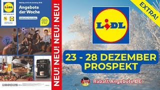 LİDL EXTRA Prospekt Werbung | Rabatt Angebote DE | Prospekt Gültig von 23.12.2024