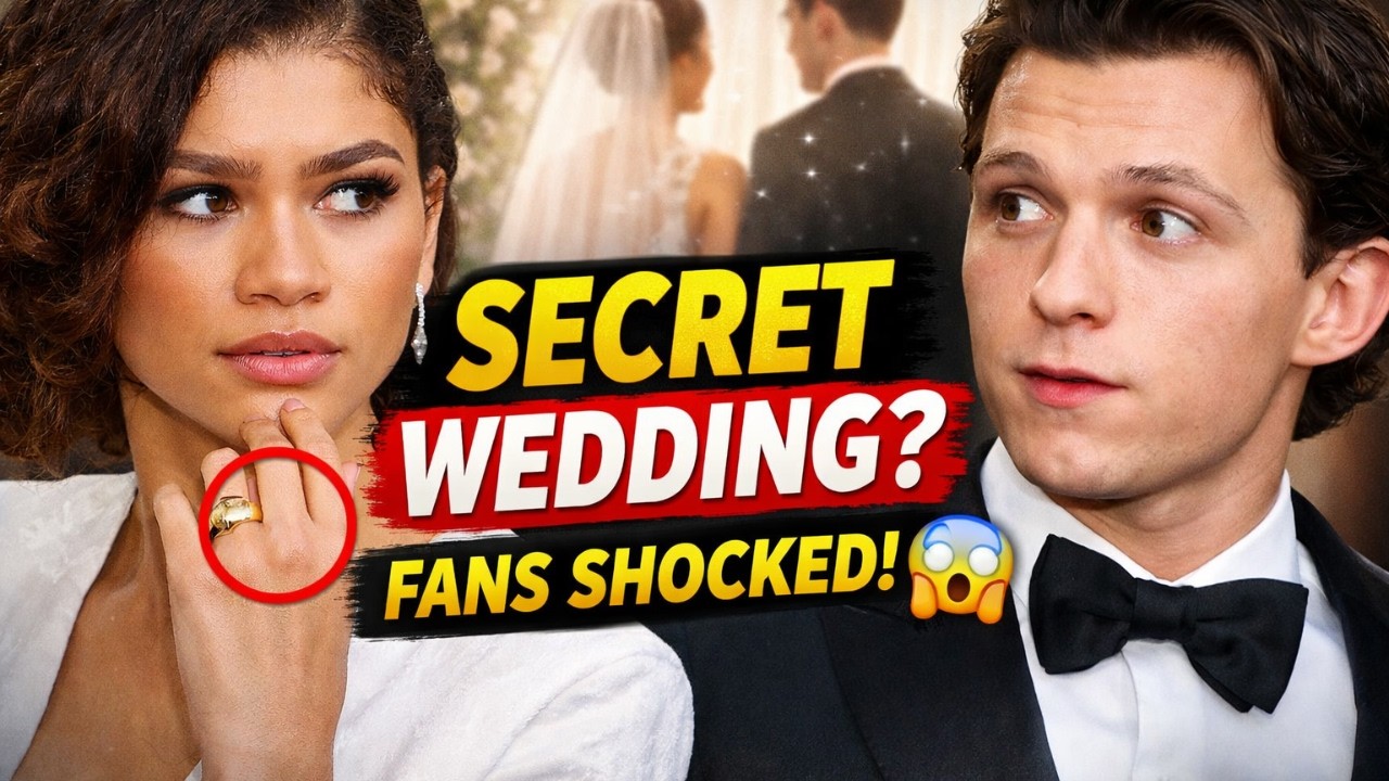 Did Zendaya Secretly Marry Tom Holland? Fans Think This Ring Says Yes😳STARLINE NEWS