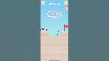 Draw bridge puzzle game level 2145 #drawing #game #Shorts