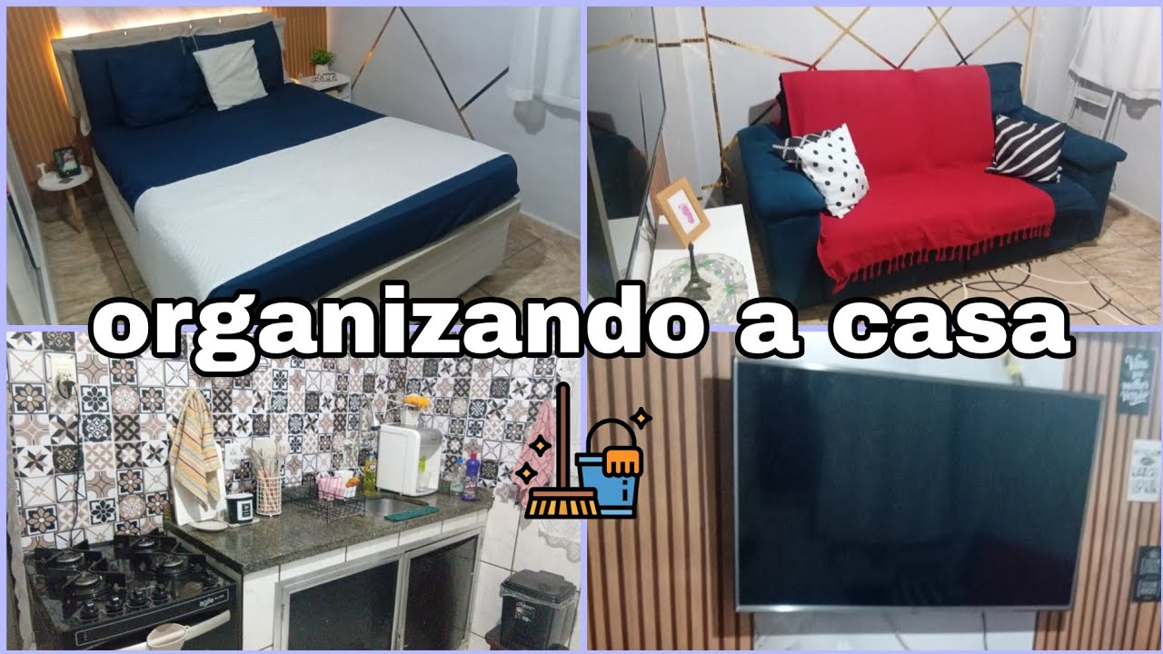 Deixei a Casa Aconchegante/ Tudo limpo e Organizado 🏠☺️
