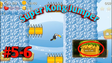 Super Kong Jumper - Gameplay Walkthrough Level 5-6 l (Android, IOS)