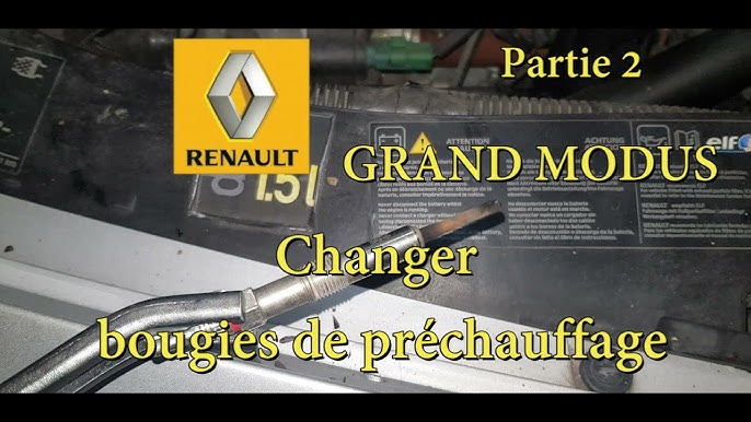 Changer bougies de préchauffage Renault 1.5 DCI .Changing glow