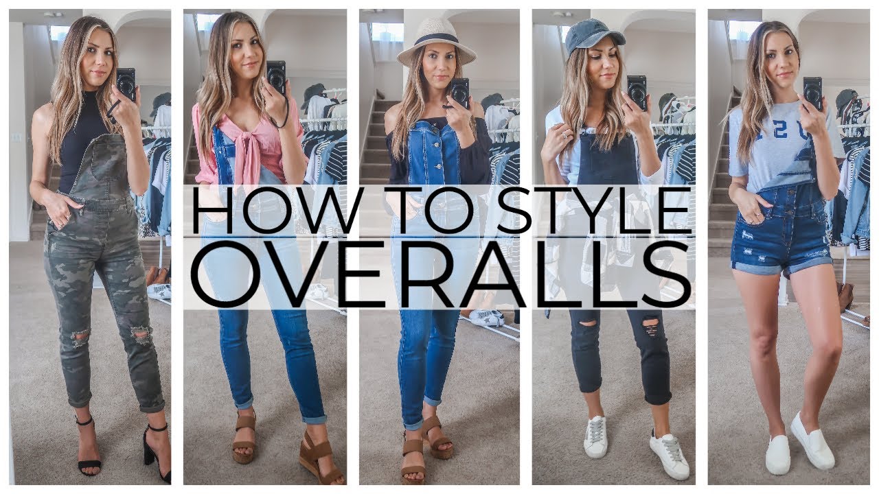 HOW STYLE OVERALLS | OUTFIT IDEAS #affordablestyle #outfitideas