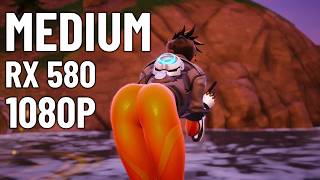 Fortnite Tracer Chapter 7 Season 2 1080P 60 fps Medium Graphics RX 580 E5 2680 V4 Benchmark Test
