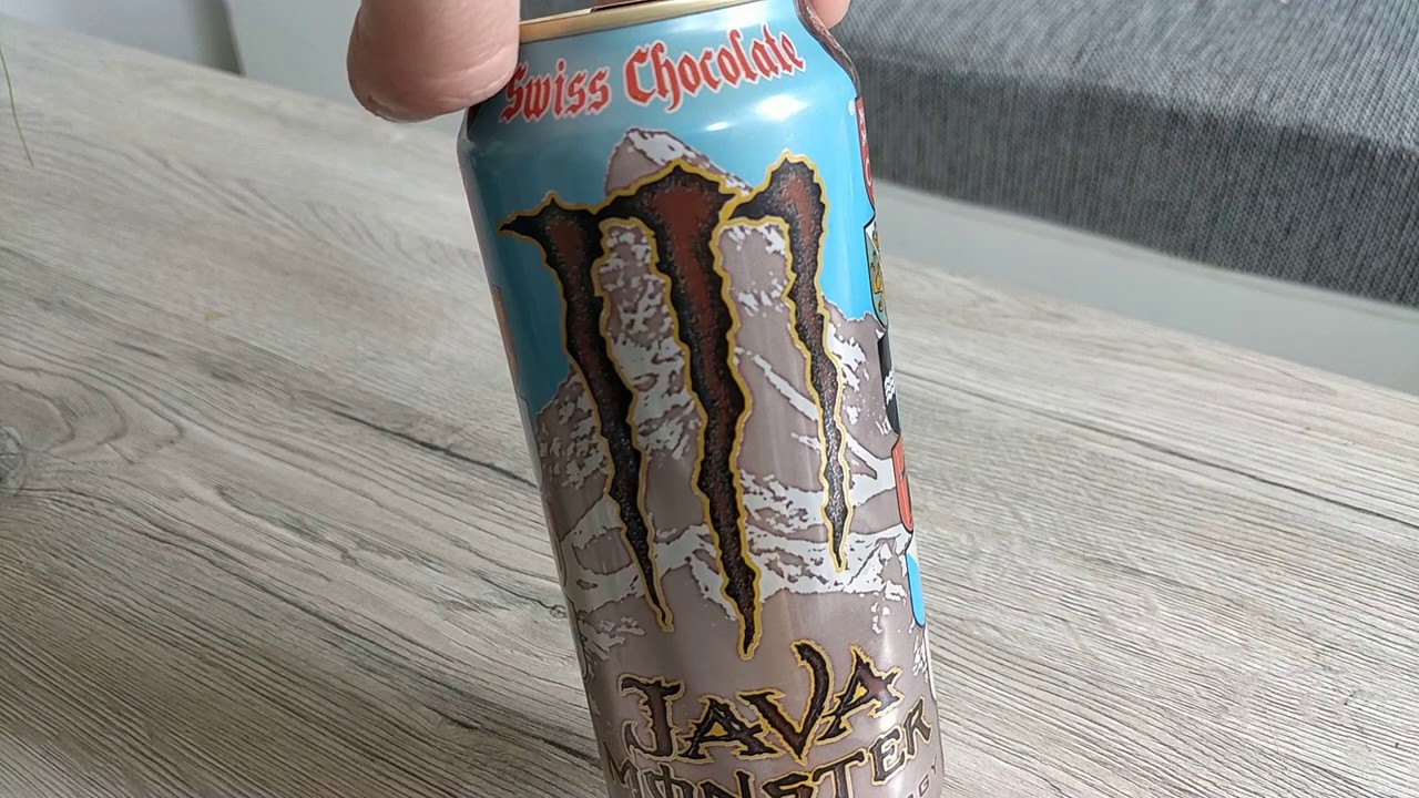 LET'S DRINK: MONSTER JAVA SWISS CHOCOLATE (USA) - YouTube