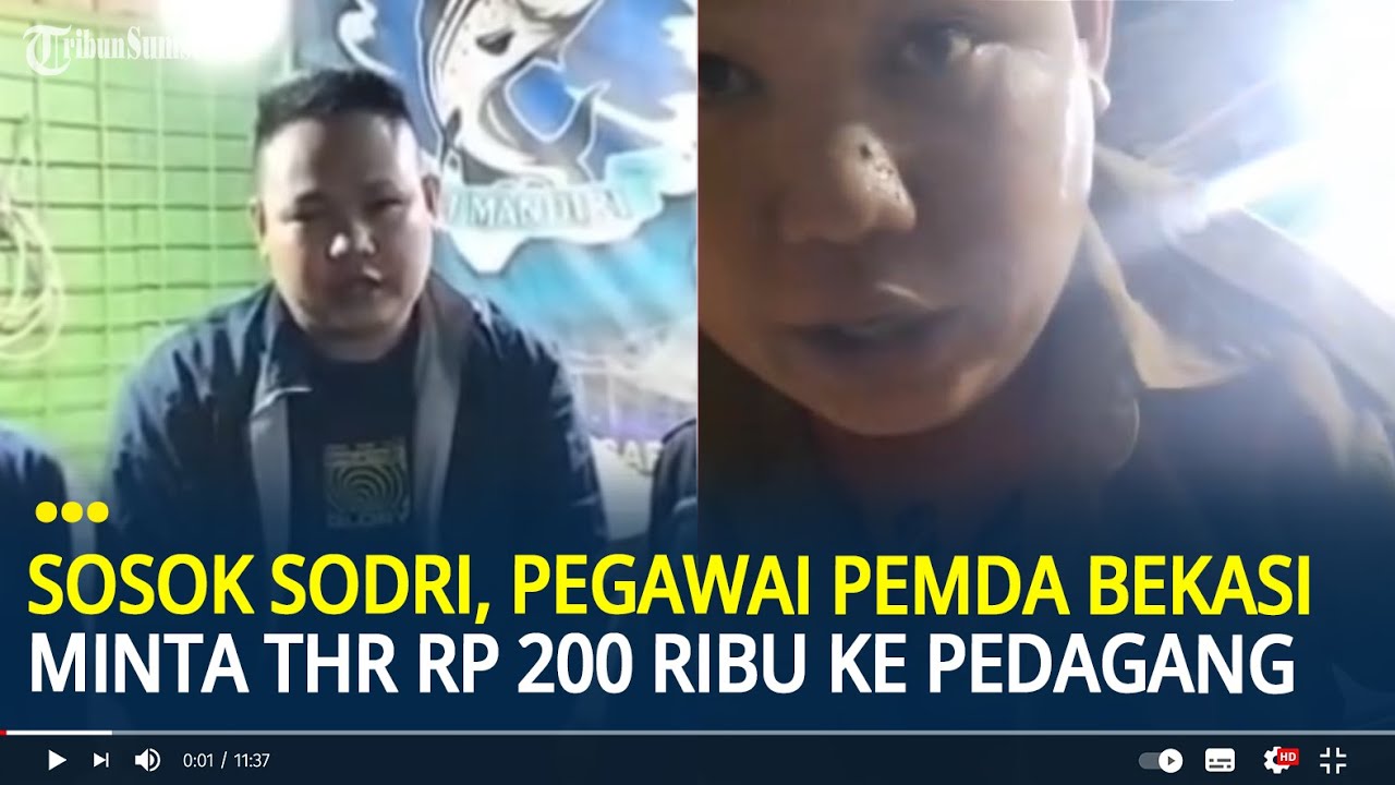 Sosok Sodri, Pegawai Pemda Bekasi yang Minta THR Rp 200 Ribu ke Pedagang Pasar Kini Ditangkap