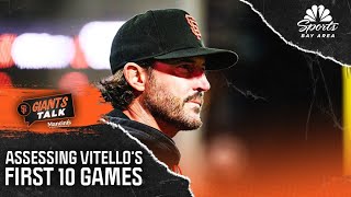 Giants Talk: Assessing Tony Vitello's first 10 games as new MLB manager | NBC Sports Bay Area