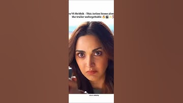Kiara VS Hrithik 🔥🎬✨💯 #hrithikroshan #kiaraadvani #bollywood #war2 #shorts #edit