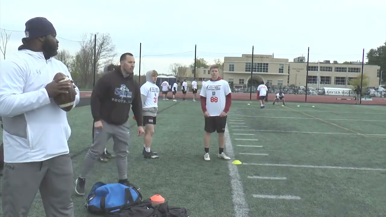 2022 NE Football Showcase (88): WR/OL Christopher Casper (Xavier HS)