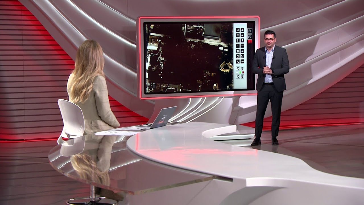 كيف تمت عملية اغتيال خامنئي في طهران؟.. شرح عبر الشاشة التفاعلية لتفاصيل ماحدث