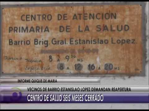 13 12 16 INFORME CENTRO DE SALUD BARRIO FONAVI