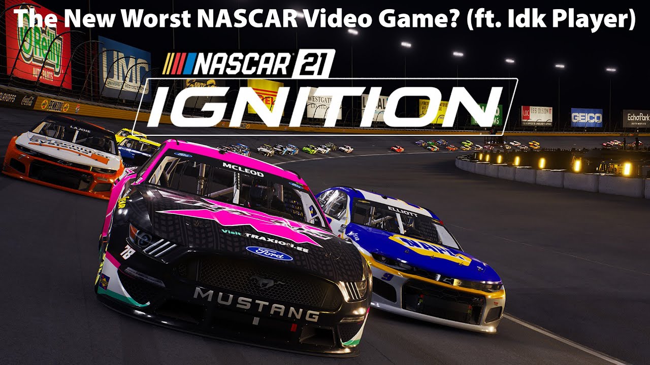 The New Worst NASCAR Video Game? (ft. Idk Player)