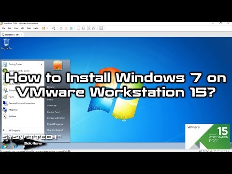 Вопрос: Как установить Windows 7 в VMware Workstation?