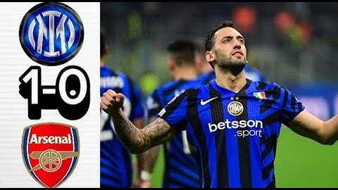 Inter Milan vs Arsenal 1-0 Highlights & All Goals 2024 HD