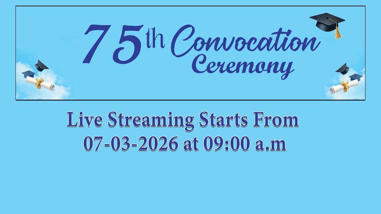 Axios presents 75th convocation ceremony
