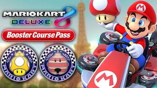 FIRST LOOK at Mario Kart 8 Deluxe Booster Pass DLC! ALL 8 NEW COURSES!