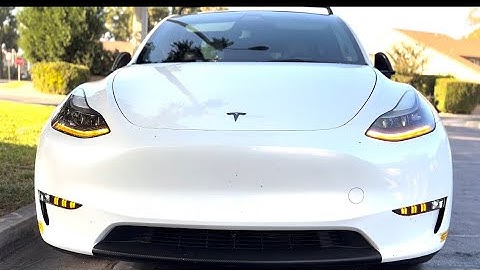 Tesla Model 3 / Y NEW Adaptive Fog Lights and Sequential Turn Signals Plug and Play Install!