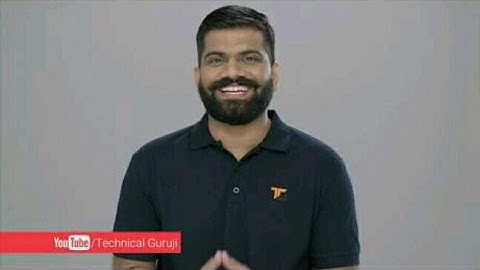 What is a technical Guruji first video in channel