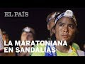 La mexicana que corre en sandalias también asombra a Europa | Internacional