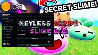 Slime RNG Script 🚀 — NO KEY! , Max Speed Roll, Auto Collect, Auto Craft Pets & More!