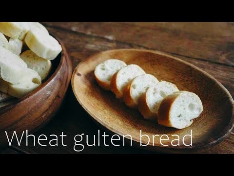 【自家製】Wheat gulten bread ｜焼き麩の作り方