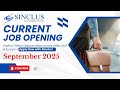 Current Openings at Sinclus – September 2025