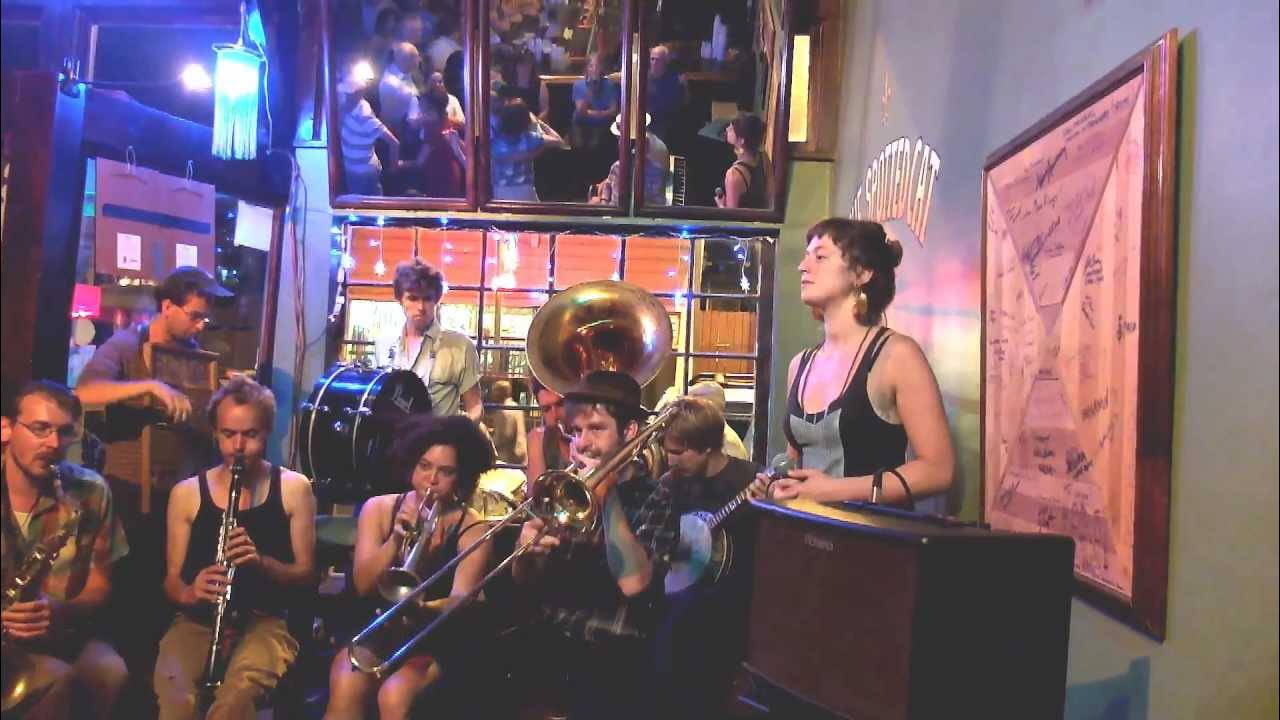 Tuba Skinny - two songs "Squeeze Me and Billy Goat Stompl" Spotted Cat 4/10/12 Tuba Skinny - two songs "Squeeze Me and Billy Goat Stompl" Spotted Cat 4/10/12