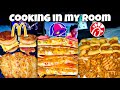 30 Minutes of Cooking in my Room Fast Food Edition | Lazy Pot Noodle