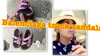 Balenciaga track sandals