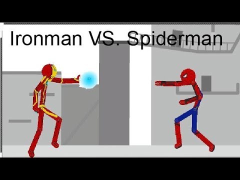 Ironman VS. Spiderman | Stick Nodes