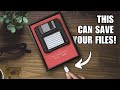 DIY Retro Floppy Disk That’s Also a Giant Save Button!