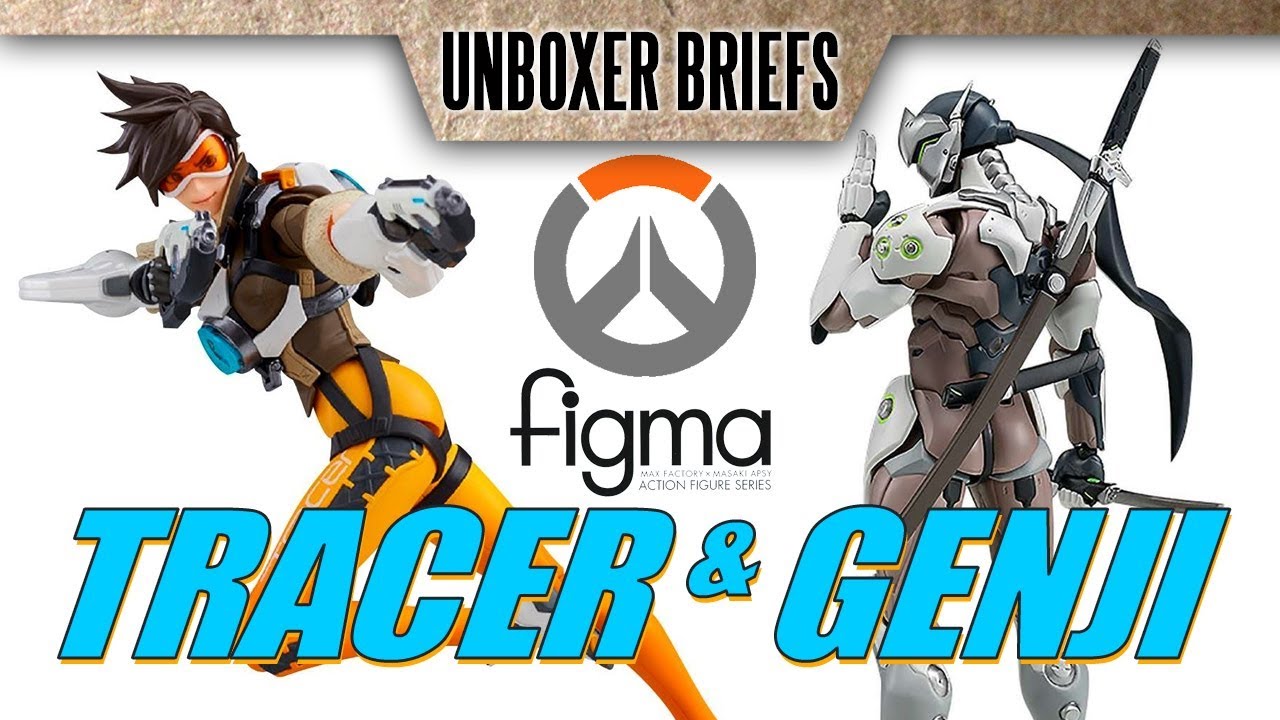 Tracer & Genji Figma Figures- UNBOXER BRIEFS