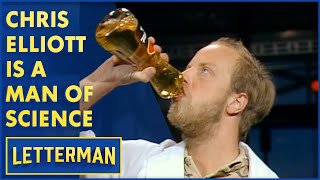 Who Asked For It? Chris Elliott Compares Peanut & Corn Oil | Letterman